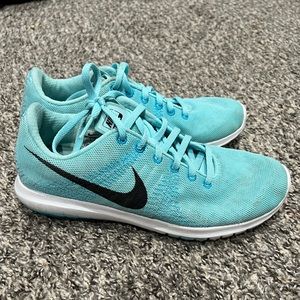 Blueish / turquoise Nike shoes